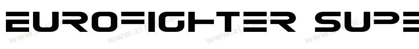 Eurofighter Super-It字体转换